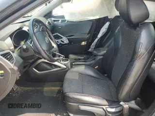 2013 Hyundai Veloster w/Black Int with VIN KMHTC6AD7DU134443, listed as a Copart auction lot 59295275 with 137,106 mi miles and Salvage title. Bid and sale history available at DreamBid. Image 7.