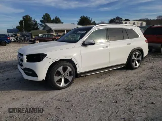 2022 Mercedes-Benz GLS with VIN 4JGFF5KE4NA735818, listed as a Copart auction lot 73004842 with 564 mi miles. Bid and sale history available at carsss.com. Image 1.