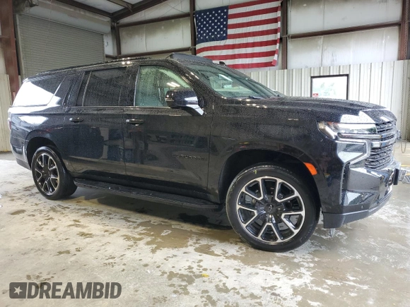 2022 Chevrolet Suburban RST with VIN 1GNSKEKD0NR339979, listed as a Copart auction lot 57858355 with 20,359 mi miles and Salvage title. Bid and sale history available at DreamBid. Image 4.