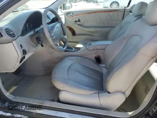 2004 Mercedes-Benz CLK 500 with VIN WDBTJ75J74F107438, listed as a Copart auction lot 46294475 with 149,566 mi miles and Clean title. Bid and sale history available at DreamBid. Image 7.