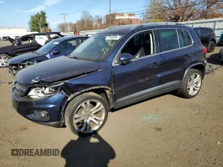 2013 Volkswagen Tiguan SEL with VIN WVGBV3AX2DW059718, listed as a Copart auction lot 79086984 with Not Provided miles and Salvage Title. Bid and sale history available at DreamBid. Image 1.