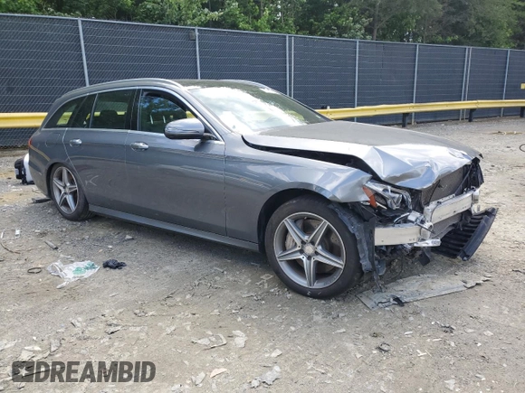 2017 Mercedes-Benz E 400 Luxury with VIN WDDZH6GB4HA202488, listed as a Copart auction lot 57050545 with 66,121 mi miles and Salvage title. Bid and sale history available at DreamBid. Image 4.
