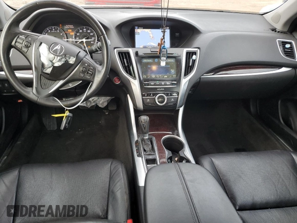 2015 Acura TLX Tech with VIN 19UUB1F5XFA012407, listed as a Copart auction lot 37215744 with 35,423 mi miles. Bid and sale history available at carsss.com. Image 8.