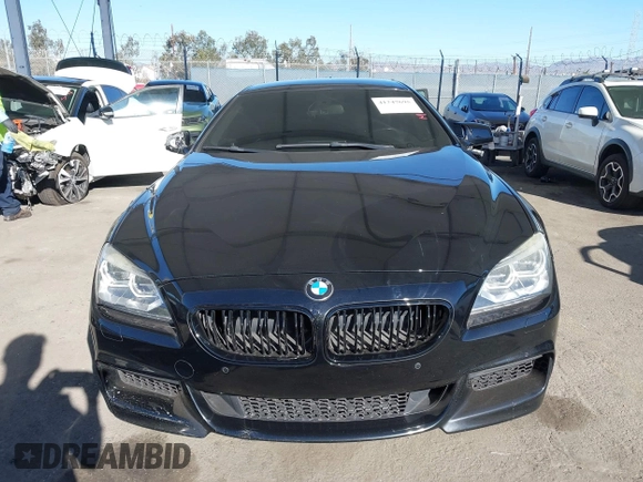 2015 BMW 6 Series 640i with VIN WBA6A0C52FGB53591, listed as a IAAI auction lot 41247695 with 81,828 mi miles and . Bid and sale history available at DreamBid. Image 12.