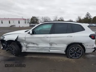 2024 BMW X3 xDrive30i with VIN 5UX53DP00R9W05606, listed as a IAAI auction lot 41730750 with 28,781 mi miles and . Bid and sale history available at DreamBid. Image 14.