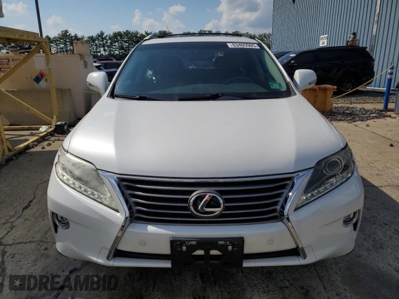 2015 Lexus RX 350 with VIN 2T2BK1BA4FC273676, listed as a Copart auction lot 63409905 with 55,489 mi miles and Salvage title. Bid and sale history available at DreamBid. Image 5.