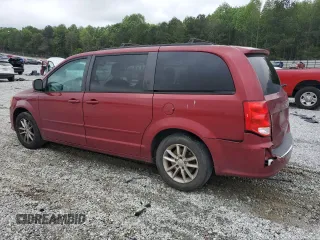 2014 Dodge Grand Caravan SXT with VIN 2C4RDGCG8ER120834, listed as a Copart auction lot 53630565 with 245,454 mi miles and Salvage Title. Bid and sale history available at DreamBid. Image 2.