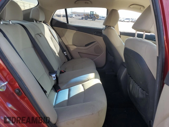 2014 Kia Optima LX with VIN 5XXGM4A72EG273906, listed as a Copart auction lot 50812355 with 104,004 mi miles and Salvage Title. Bid and sale history available at carsss.com. Image 10.