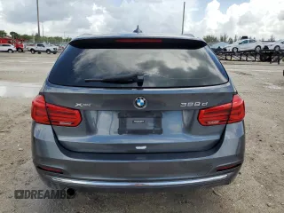 2018 BMW 3 Series 328d xDrive with VIN WBA8J1C51JA379516, listed as a Copart auction lot 60606515 with 69,578 mi miles and Salvage title. Bid and sale history available at DreamBid. Image 6.