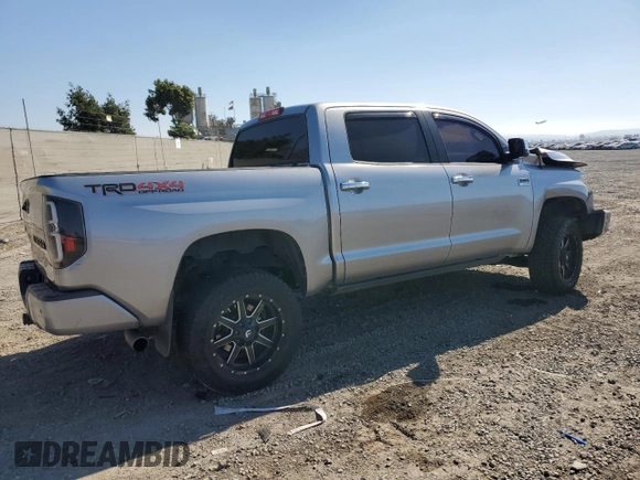 2015 Toyota Tundra Platinum z VIN 5TFAY5F16FX452447, wystawiony jako Copart lot #47127075 z przebiegiem 98 321 mil mil oraz Szkoda całkowita • Salvage title. Historia ofert i sprzedaży dostępna na DreamBid. Obrazek 3.