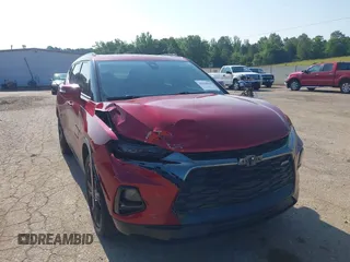 2021 Chevrolet Blazer RS with VIN 3GNKBERS2MS503863, listed as a IAAI auction lot 42424635 with 76,040 mi miles and . Bid and sale history available at DreamBid. Image 6.