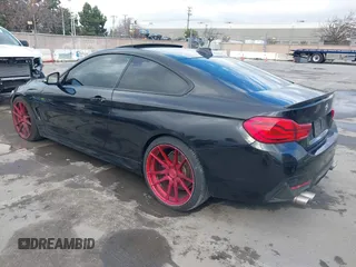 2014 BMW 4 Series 435i with VIN WBA3R1C54EK190152, listed as a IAAI auction lot 41528408 with 176,195 mi miles and . Bid and sale history available at DreamBid. Image 3.