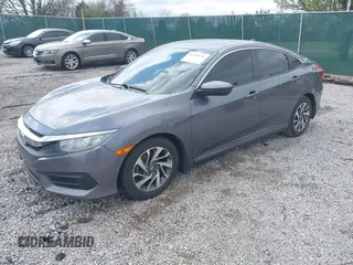 2018 Honda Civic Sedan EX with VIN 2HGFC2F75JH588171, listed as a IAAI auction lot 41915955 with 147,678 mi miles. Bid and sale history available at carsss.com. Image 2.