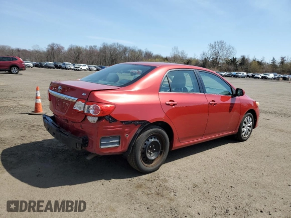 2013 Toyota Corolla L with VIN 5YFBU4EEXDP210478, listed as a Copart auction lot 52406275 with 113,395 mi miles and Salvage Title. Bid and sale history available at carsss.com. Image 3.