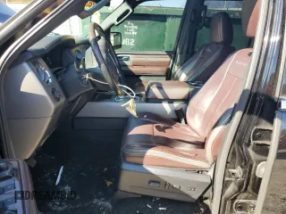2017 Ford Expedition EL Platinum with VIN 1FMJK1MT6HEA82075, listed as a Copart auction lot 43175415 with 125,405 mi miles and Salvage Title. Bid and sale history available at carsss.com. Image 7.