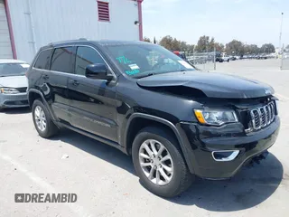 2021 Jeep Grand Cherokee Laredo E with VIN 1C4RJEAG9MC631153, listed as a IAAI auction lot 42292521 with 24,857 mi miles and . Bid and sale history available at DreamBid. Image 1.