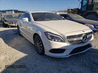 2015 Mercedes-Benz CLS 550 with VIN WDDLJ7DB7FA150002, listed as a Copart auction lot 87721385 with 115,718 mi miles and Salvage title. Bid and sale history available at DreamBid. Image 4.