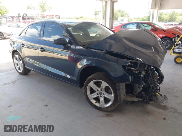 2017 Audi A3 Premium z VIN WAUAUGFF1H1058697, wystawiony jako IAAI lot #42159744 z przebiegiem 55 852 mil mil oraz . Historia ofert i sprzedaży dostępna na DreamBid. Obrazek 1.