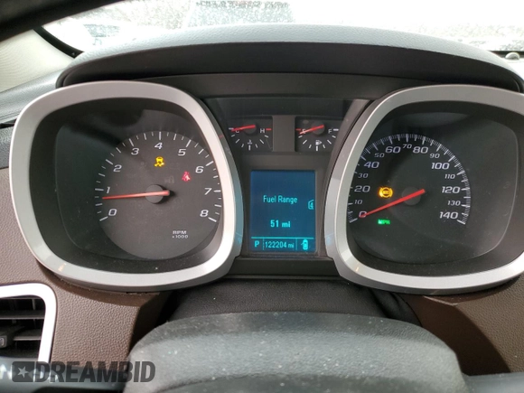 2012 Chevrolet Equinox LTZ with VIN 2GNFLGE52C6121680, listed as a Copart auction lot 49589385 with 122,204 mi miles and Salvage Title. Bid and sale history available at carsss.com. Image 9.