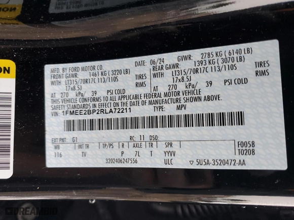 2024 Ford Bronco Wildtrak with VIN 1FMEE2BP2RLA72211, listed as a Copart auction lot 44726825 with 9,469 mi miles and Salvage Title. Bid and sale history available at carsss.com. Image 15.
