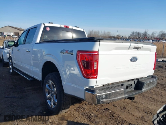 2023 Ford F-150 XL with VIN 1FTFW1ED5PFA32167, listed as a IAAI auction lot 41781357 with 23,745 mi miles. Bid and sale history available at carsss.com. Image 3.