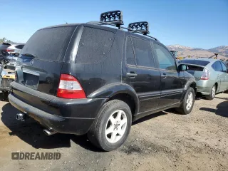 2003 Mercedes-Benz M-Class 5.0L with VIN 4JGAB75E73A439749, listed as a Copart auction lot 75446034 with 189,922 mi miles and Clean Title. Bid and sale history available at carsss.com. Image 3.