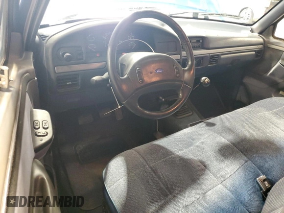 1992 Ford F-150 with VIN 2FTEF14Y3NCA58484, listed as a Copart auction lot 80323794 with 345,899 mi miles and Salvage Title. Bid and sale history available at carsss.com. Image 8.