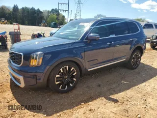 2024 Kia Telluride SX Prestige X-Pro with VIN 5XYP5DGC4RG563499, listed as a Copart auction lot 50689275 with 16,417 mi miles and Salvage Title. Bid and sale history available at carsss.com. Image 1.