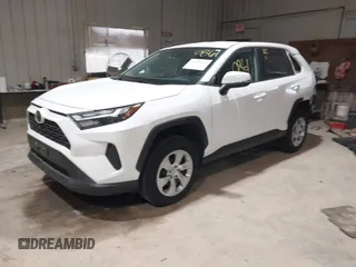 2023 Toyota RAV4 LE with VIN 2T3G1RFV7PC341261, listed as a IAAI auction lot 41950861 with 86,619 mi miles. Bid and sale history available at carsss.com. Image 18.
