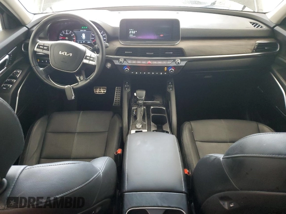 2022 Kia Telluride SX with VIN 5XYP54HC7NG276084, listed as a Copart auction lot 52690395 with 28,005 mi miles and Salvage title. Bid and sale history available at DreamBid. Image 8.