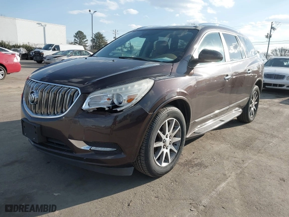 2015 Buick Enclave Leather with VIN 5GAKRBKD9FJ288891, listed as a IAAI auction lot 41421717 with 144,675 mi miles. Bid and sale history available at carsss.com. Image 17.