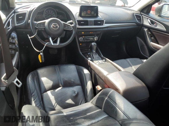 2017 Mazda 3 Touring with VIN 3MZBN1V71HM143468, listed as a Copart auction lot 55250265 with 61,611 mi miles and Salvage Title. Bid and sale history available at DreamBid. Image 8.