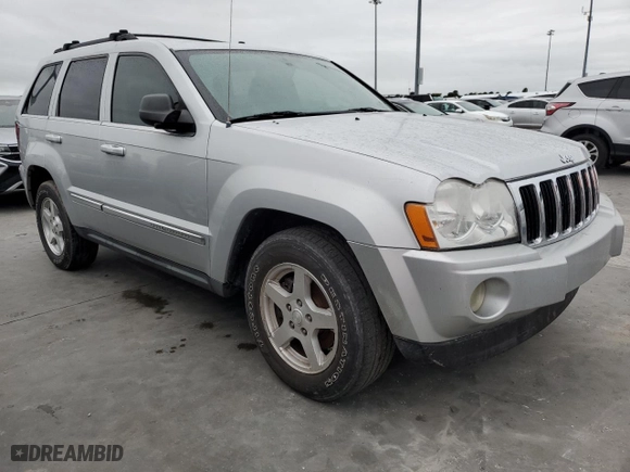 2007 Jeep Grand Cherokee Limited with VIN 1J8HS58P07C501130, listed as a Copart auction lot 74770004 with 0 mi miles and Salvage Title. Bid and sale history available at carsss.com. Image 4.