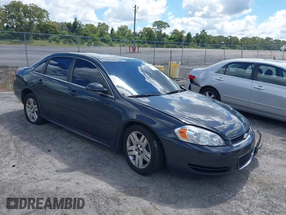 2014 Chevrolet Impala LT with VIN 2G1WB5E31E1146318, listed as a IAAI auction lot 40413281 with 422,345 mi miles and . Bid and sale history available at DreamBid. Image 1.