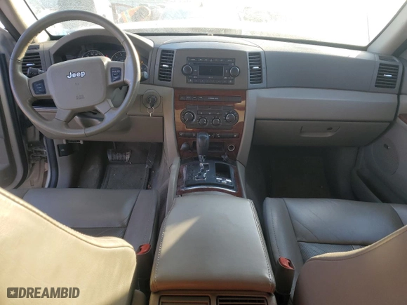 2007 Jeep Grand Cherokee Limited with VIN 1J8HR58P37C701690, listed as a Copart auction lot 42464075 with 148,145 mi miles and Salvage Title. Bid and sale history available at carsss.com. Image 8.