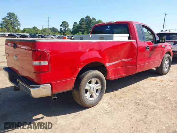 2004 Ford F-150 XL with VIN 1FTRF12W04NB83941, listed as a IAAI auction lot 41962227 with 168,463 mi miles. Bid and sale history available at carsss.com. Image 4.