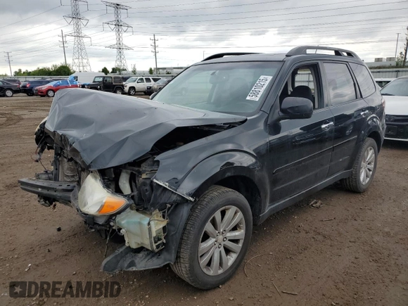2012 Subaru Forester X Limited with VIN JF2SHAFC4CH417945, listed as a Copart auction lot 58810215 with 220,276 mi miles and Salvage title. Bid and sale history available at DreamBid. Image 1.