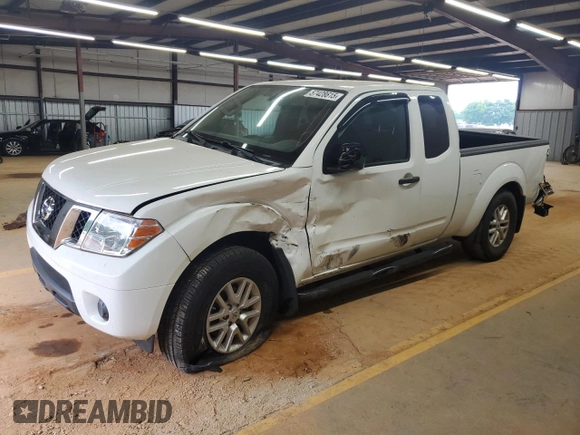 2019 Nissan Frontier SV with VIN 1N6AD0CW4KN755857, listed as a Copart auction lot 57428615 with 38,532 mi miles and Salvage title. Bid and sale history available at DreamBid. Image 1.