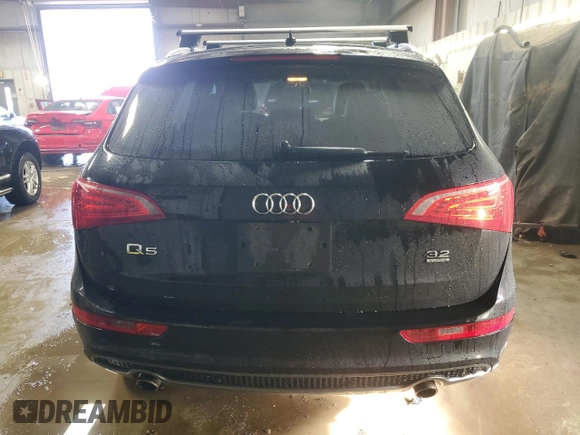 2011 Audi Q5 3.2L Premium Plus with VIN WA1DKAFPXBA016493, listed as a Copart auction lot 52188555 with 73,214 mi miles and Salvage Title. Bid and sale history available at carsss.com. Image 6.