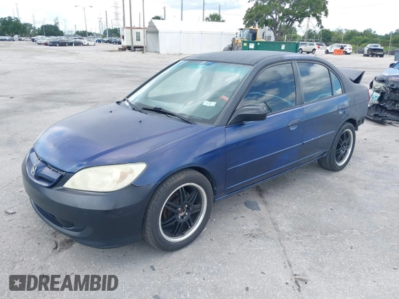 2004 Honda Civic LX with VIN 2HGES16514H602613, listed as a IAAI auction lot 39716121 with 215,401 mi miles and . Bid and sale history available at carsss.com. Image 2.