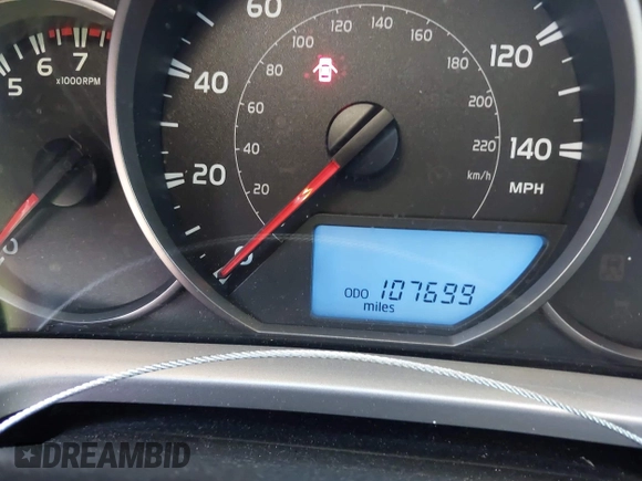 2016 Toyota RAV4 LE with VIN JTMZFREV5GJ097330, listed as a IAAI auction lot 41884397 with 107,699 mi miles. Bid and sale history available at carsss.com. Image 7.