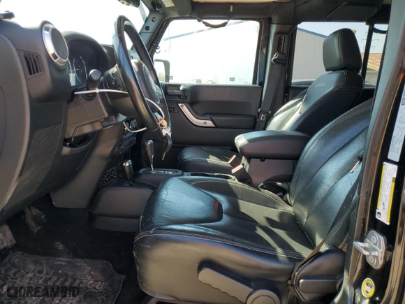 2018 Jeep Wrangler JK Unlimited Sahara with VIN 1C4BJWEG1JL842361, listed as a Copart auction lot 49761804 with 70,845 mi miles and Salvage Title. Bid and sale history available at carsss.com. Image 7.