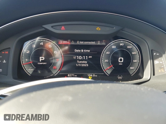 2023 Audi Q7 Prestige with VIN WA1VXBF73PD023206, listed as a Copart auction lot 86768134 with 8,271 mi miles and Salvage title. Bid and sale history available at DreamBid. Image 9.