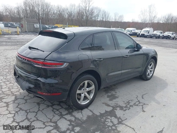 2021 Porsche Macan with VIN WP1AA2A57MLB05225, listed as a IAAI auction lot 41963418 with 109,096 mi miles. Bid and sale history available at carsss.com. Image 4.