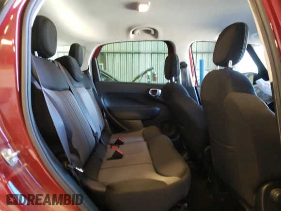 2015 FIAT 500L Urbana Trekking with VIN ZFBCFADH3FZ035172, listed as a Copart auction lot 52354404 with 57,669 mi miles and Salvage Title. Bid and sale history available at carsss.com. Image 12.