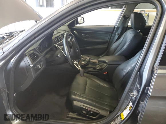 2014 BMW 3 Series 328d xDrive with VIN WBA3D5C55EF147471, listed as a Copart auction lot 61530255 with 222,053 mi miles and Salvage title. Bid and sale history available at DreamBid. Image 7.