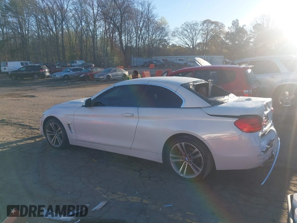 2016 BMW 4 Series 428i с VIN WBA3V7C54G5A28413, выставлен на аукционе IAAI как лот 41879939 с пробегом 86 000 миль миль и . История ставок и продаж доступна на DreamBid. Изображение 14.
