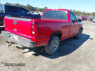 2004 Chevrolet Silverado 1500 Work Truck with VIN 1GCEC14X34Z152656, listed as a IAAI auction lot 41308111 with 1 mi miles. Bid and sale history available at carsss.com. Image 4.