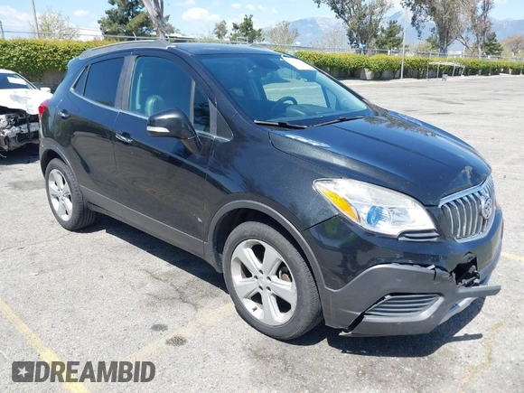 2016 Buick Encore with VIN KL4CJASB9GB664952, listed as a IAAI auction lot 41963322 with 139,460 mi miles and . Bid and sale history available at DreamBid. Image 1.