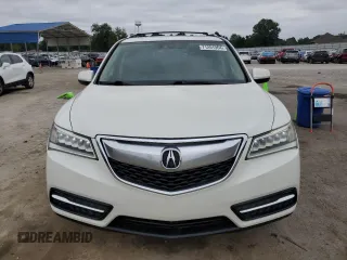 2015 Acura MDX Tech Pkg with VIN 5FRYD3H40FB002968, listed as a Copart auction lot 71251964 with 170,831 mi miles and Salvage Title. Bid and sale history available at carsss.com. Image 5.